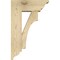 Ekena Millwork Westlake Traditional Rough Sawn Bracket w/ Offset Brace, Douglas Fir, 6"W x 14"D x 22"H BKT0604X14X22WTL01RDF - alternate 4